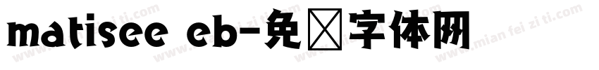matisee eb字体转换
